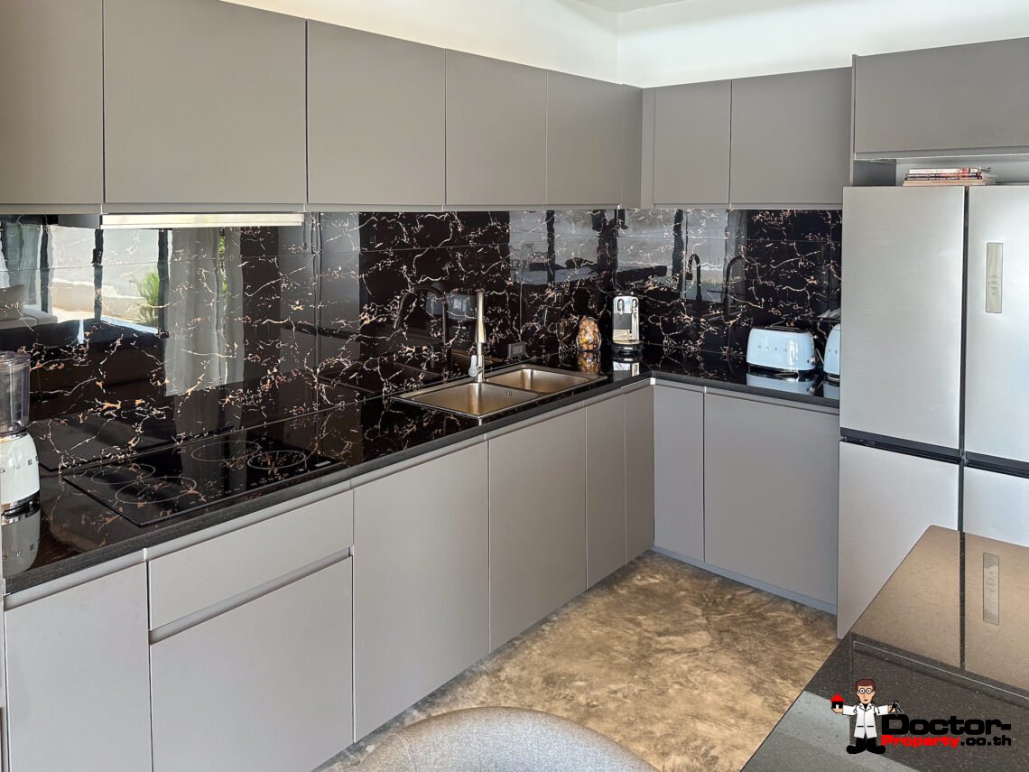 New 3 Bedroom Pool Villa –  Bang Rak, Koh Samui – For Sale